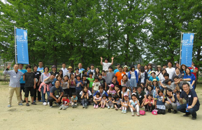 「いくよ！福島2015」白河学園で児童たちとふれあいました